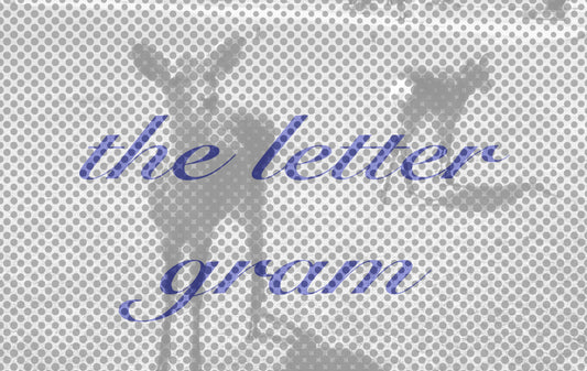 ISSUE 2 One off Letter Gram purchase - this month only